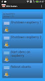 SSH button