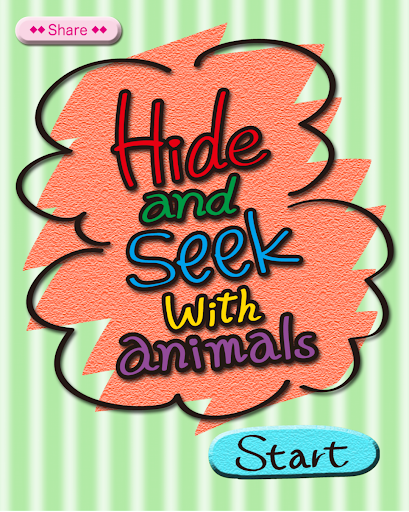 Hide Seek with animals[Kids]