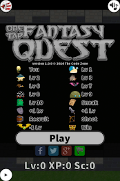 One Tap Fantasy Quest Free poster 1