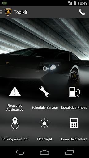 Lamborghini Dallas DealerApp