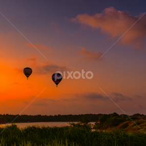 Gulf Coast Hot Air Balloon Festival by Victor Martin - Transportation Other