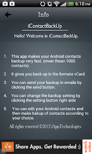Free Download Contacts Backup -iCBackup APK for Android