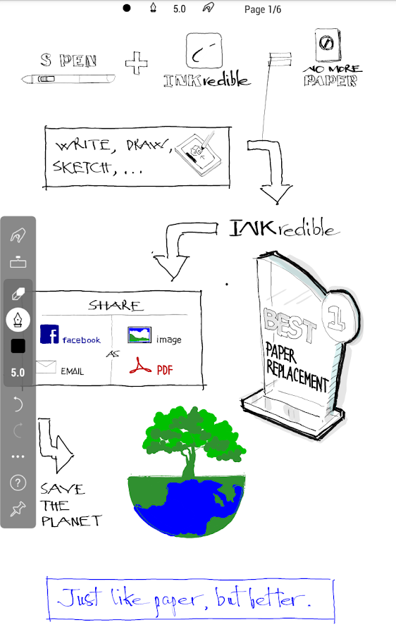   INKredible - Handwriting Note- 스크린샷 
