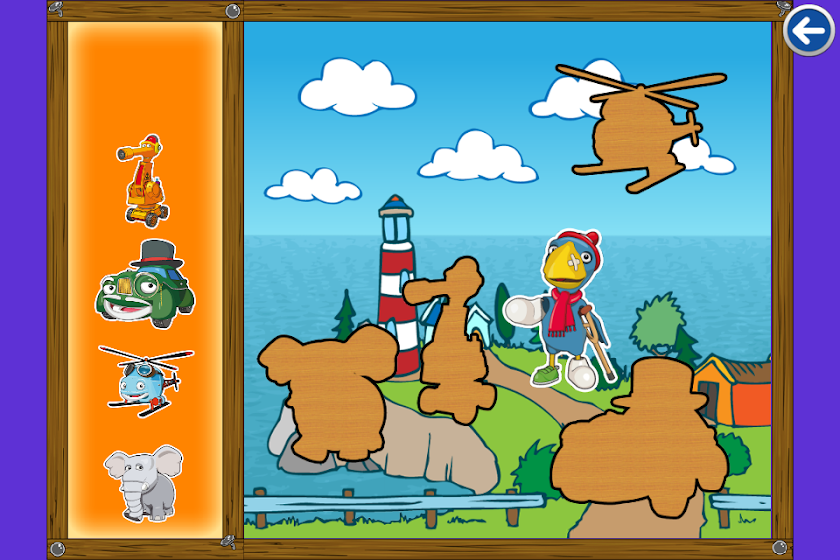 Paulie and Fiona Book App Screen 3