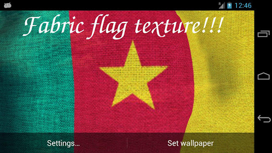 3D Cameroon Flag Live Wallpaper(圖7)-速報App