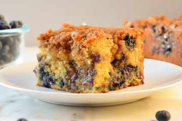 Blueberry Cinnamon Coffee Cake