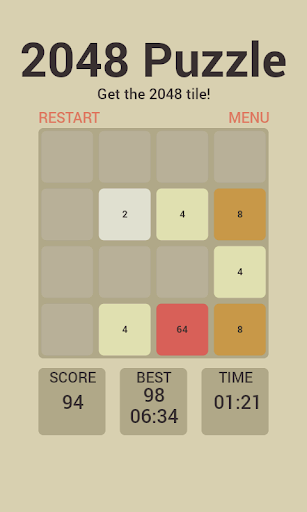 2048 Puzzle Game