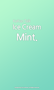How to install 아이스크림 민트 카카오톡 테마 KaKao Talk 1.0.1 apk for bluestacks