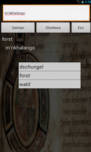 German Chichewa Dictionary Screenshots 0