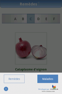 Android application Remèdes Mémé screenshot