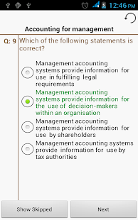 ACCA F2 Exam Kit : Accounting Screenshots 10
