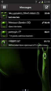 How to install Alien Theme GO SMS patch 1.1 apk for laptop