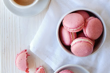 Recipe: Raspberry-Coconut French Macarons