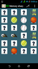 Memory Sharpner, matchup game poster 17