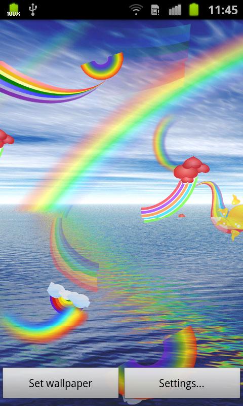 Rainbow Live Wallpaper - Android Apps on Google Play