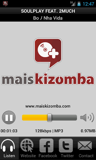 【免費音樂App】Mais Kizomba-APP點子