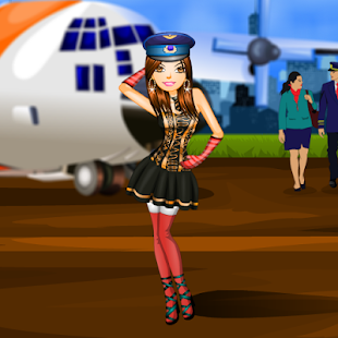 Lastest pilot girl dressup APK