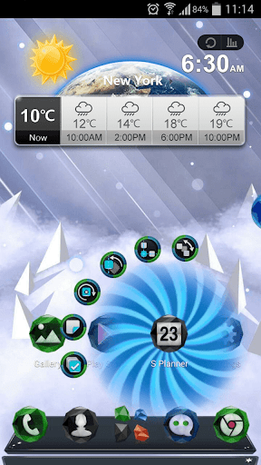 Next Ice World 3D Theme