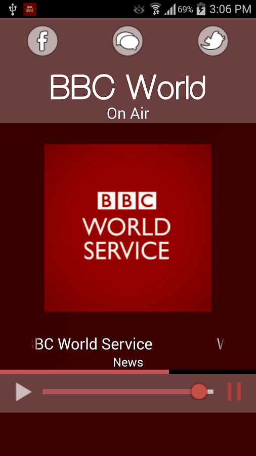 BBC World Service - screenshot