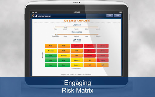 Job Safety Analysis - Tablet