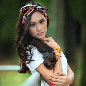 Adinda .... by Sahid Djatmika - People Portraits of Women