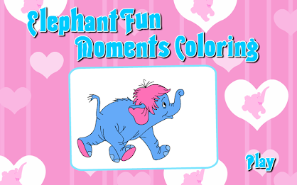 Elephant Coloring Kids Color poster 8