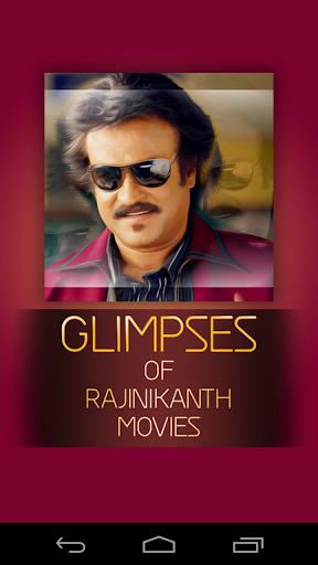 Rajinikanth Movies A Glimpse