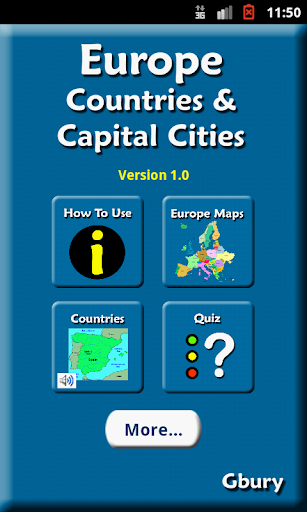 【免費教育App】Europe Countries and Capitals-APP點子