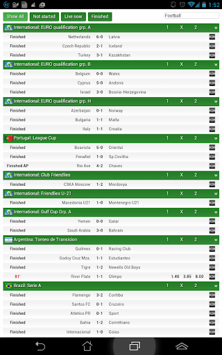 ٍShezan -Live Sport Score Card