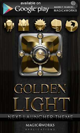 免費下載個人化APP|Poweramp skin Golden Light app開箱文|APP開箱王