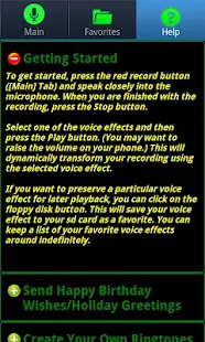Deluxe Ultra Voice Changer - screenshot thumbnail