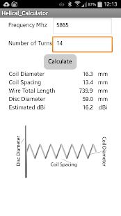 Free Download Helical Antenna Calculator APK for PC