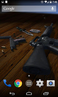 3D Guns Live Wallpaper Free(圖1)-速報App