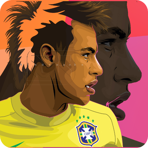 neymar vs messi LOGO-APP點子