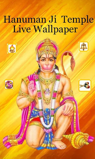 【免費生活App】Hanuman JI TempleLiveWallpaper-APP點子