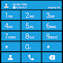 Dialer theme Cards Cyan5.0