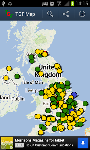 Travel Gluten Free Map