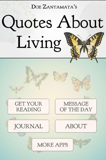 【免費生活App】Quotes About Living Oracle-APP點子