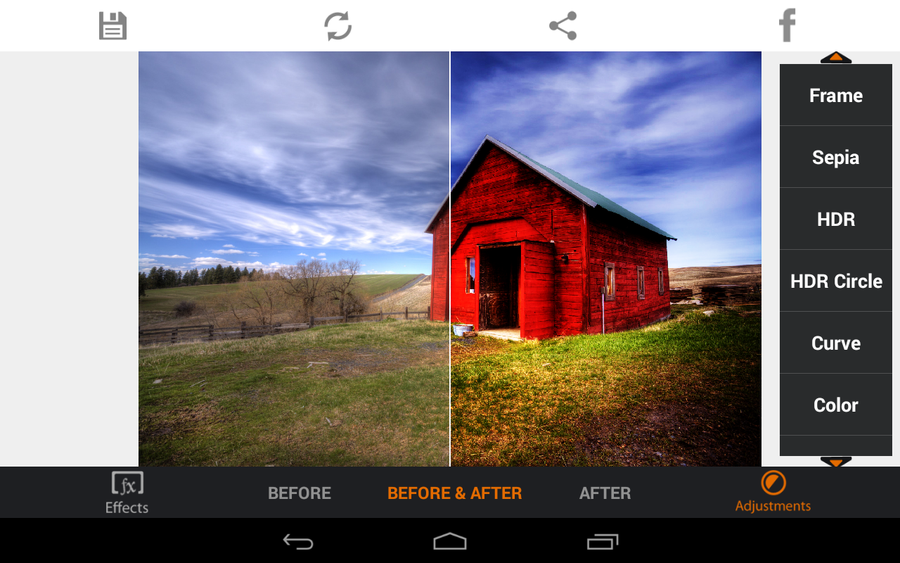 HDR FX Photo Editor Pro - screenshot