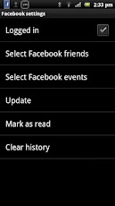 Sony Extras for Facebook