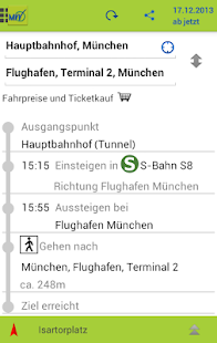 MVV-App Screen 2