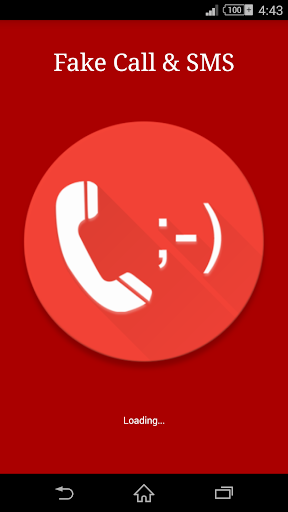 Fake Call app