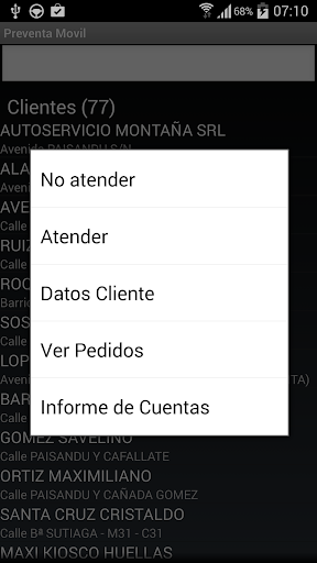 Preventa Movil Dinpro