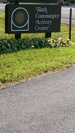 Bath Community Center Entrance Sign
