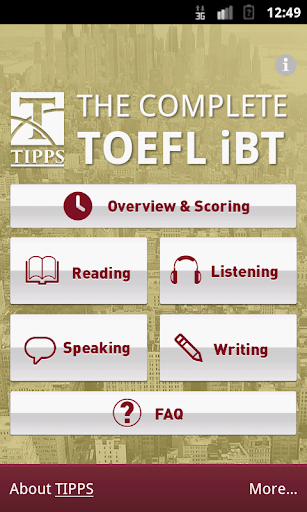 Free TOEFL iBT