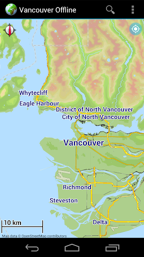 Offline Map Vancouver Canada
