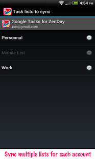 ZenDay: Sync Google Tasks - screenshot thumbnail