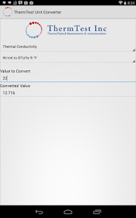Download Thermal Properties Converter APK for Android