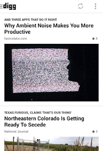 Digg - screenshot thumbnail