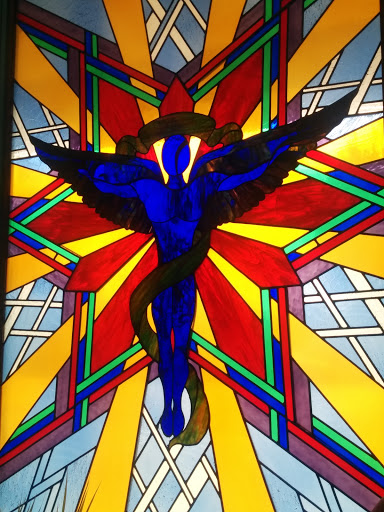 Westside Chiropractic Stained Glass Window